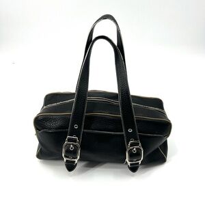 Cole Hann ‘Black’Leather Large Tote Hand Bag